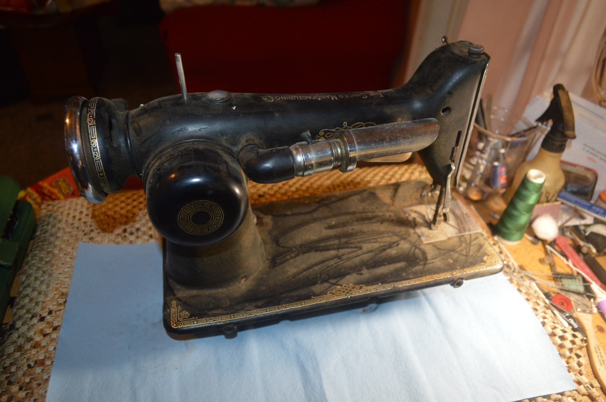 Restoration Of A 1930 Vintage Singer Model 101 Sewing Machine